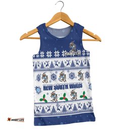 Amazing Aussie New South Wales Cockroaches Christmas Custom Special Ugly Christmas Men Tank Top