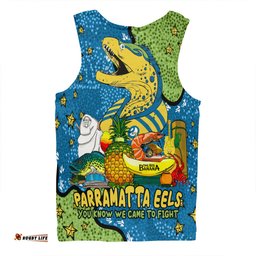 Amazing Aussie Parramatta Eels Custom Australian Big Things Men Tank Top