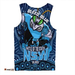 Amazing Aussie New South Wales Blues State Crusher NSW Blues Men Tank Top
