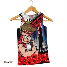 Amazing Aussie St Kilda Anzac Day Honor United In Spirit Men Tank Top