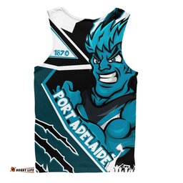 Amazing Aussie Port Adelaide Battlefield Glory Gear Men Tank Top