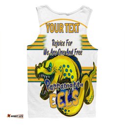 Amazing Aussie Parramatta Eels Happy Australia Day We Are One And Free V2 Men Tank Top