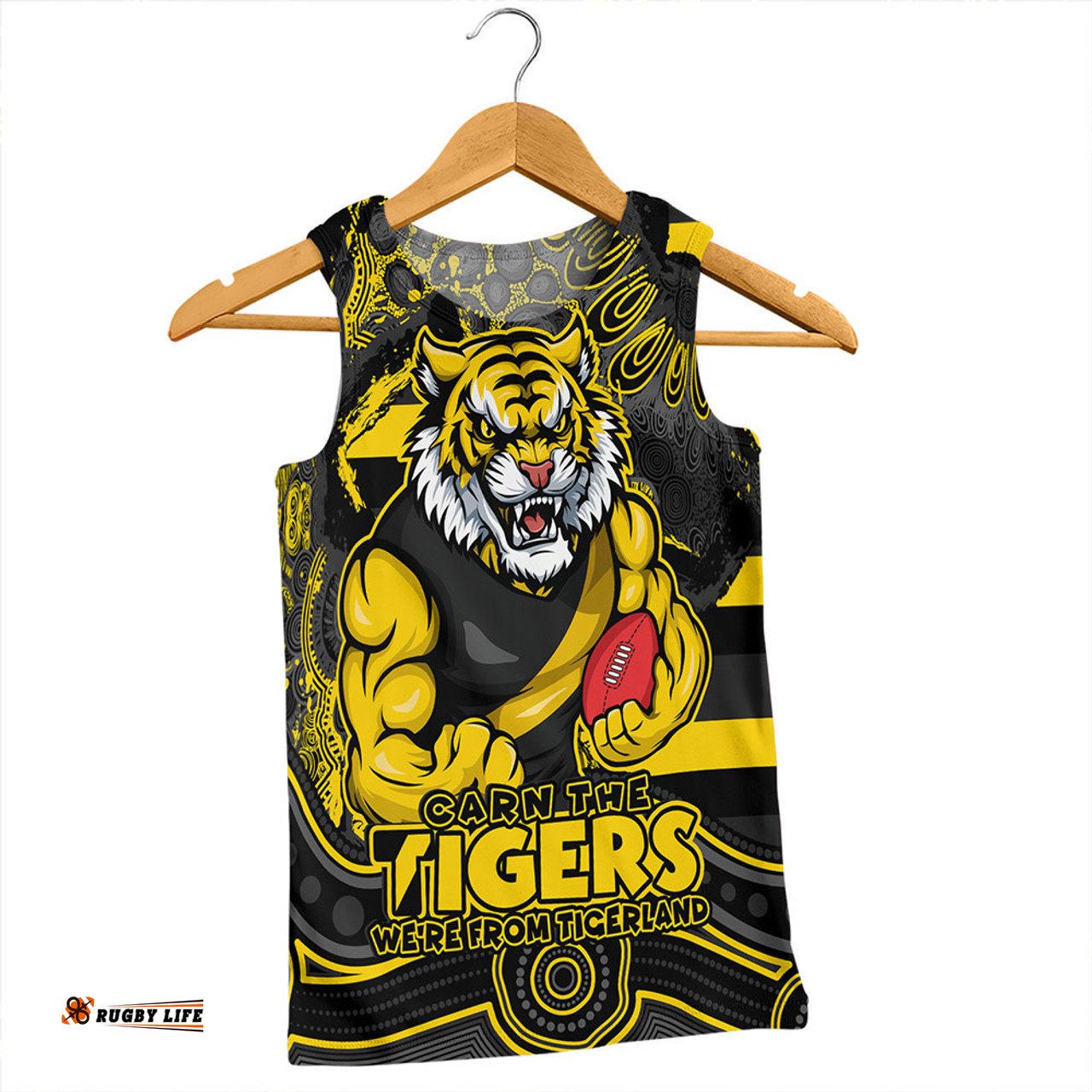 Amazing Aussie Richmond Blazing Spirit Of Victory Men Tank Top