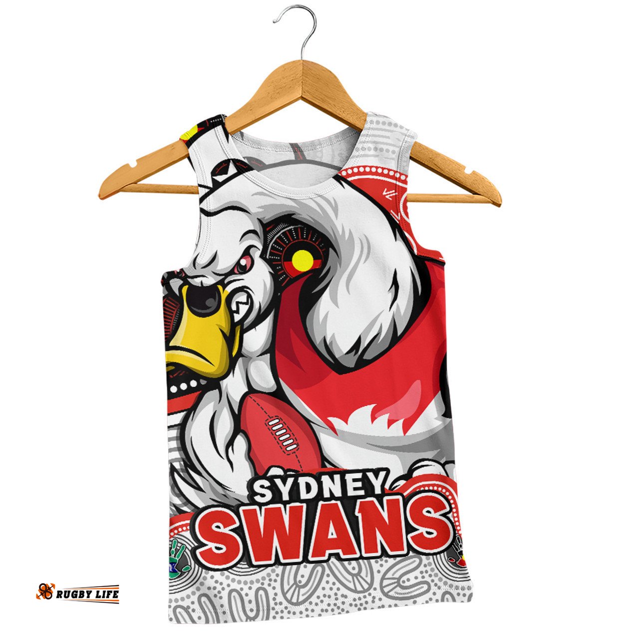 Amazing Aussie Sydney Swans NAIDOC Spirit Of Country Men Tank Top