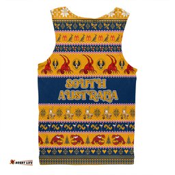 Amazing Aussie South Australia Big Things Christmas Custom The Big Lobster Men Tank Top