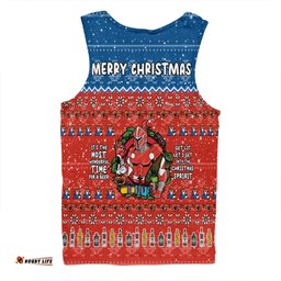 Amazing Aussie Newcastle Knights Christmas Custom Chrissie Spirit Men Tank Top
