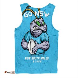 Amazing Aussie New South Wales Blues Go NSW Blues Break The Limit Men Tank Top