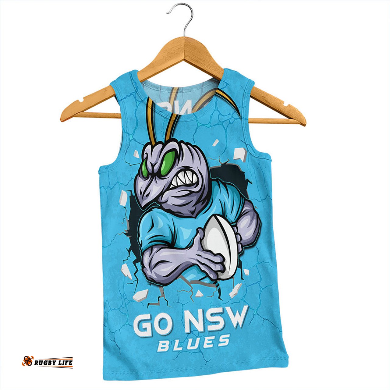 Amazing Aussie New South Wales Blues Go NSW Blues Break The Limit Men Tank Top