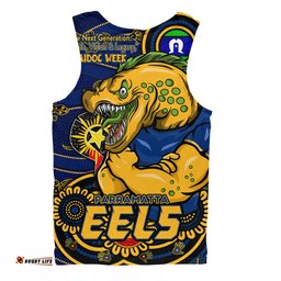 Amazing Aussie Parramatta Eels Spirit Of NAIDOC Series Men Tank Top