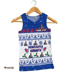 Amazing Aussie Newcastle Knights Christmas Custom Special Ugly Christmas Men Tank Top