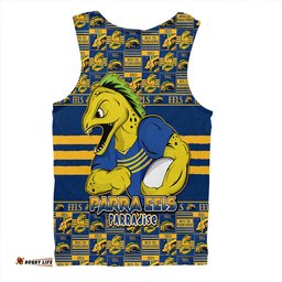 Amazing Aussie Parramatta Eels Champion’s Pride Comic Style Men Tank Top