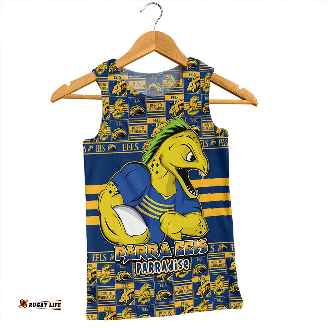 Amazing Aussie Parramatta Eels Champion’s Pride Comic Style Men Tank Top