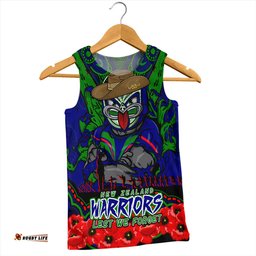 Amazing Aussie New Zealand Warriors Ripped Legacy Of The Game The ANZAC Spirit Lives On Men Tank Top