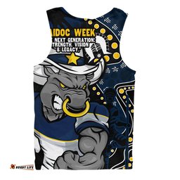 Amazing Aussie North Queensland Cowboys NAIDOC Indigenous Warrior Spirit Men Tank Top