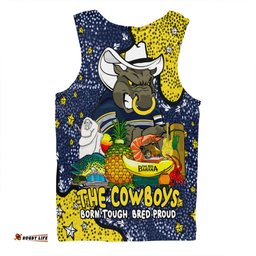 Amazing Aussie North Queensland Cowboys Custom Australian Big Things Men Tank Top