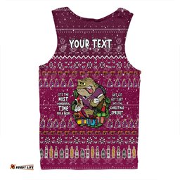 Amazing Aussie North Queensland Cowboys Christmas Custom Chrissie Spirit Men Tank Top