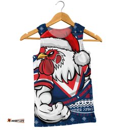 Amazing Aussie Sydney Roosters Ugly Knit Style For Christmas Game Fans Men Tank Top