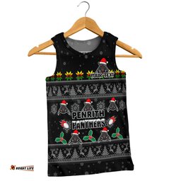Amazing Aussie Penrith Panthers Christmas Custom Special Ugly Christmas Men Tank Top