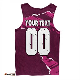 Amazing Aussie Queensland Maroons QLD Rampage Cane Toad Edition Men Tank Top