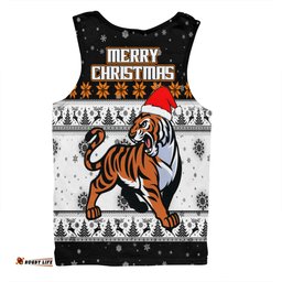 Amazing Aussie Wests Tigers Christmas Custom Special Ugly Christmas Men Tank Top