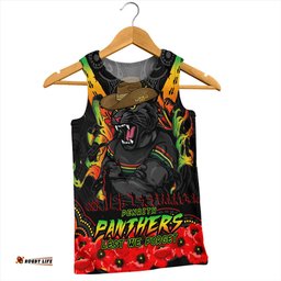 Amazing Aussie Penrith Panthers Ripped Legacy Of The Game The ANZAC Spirit Lives On Men Tank Top