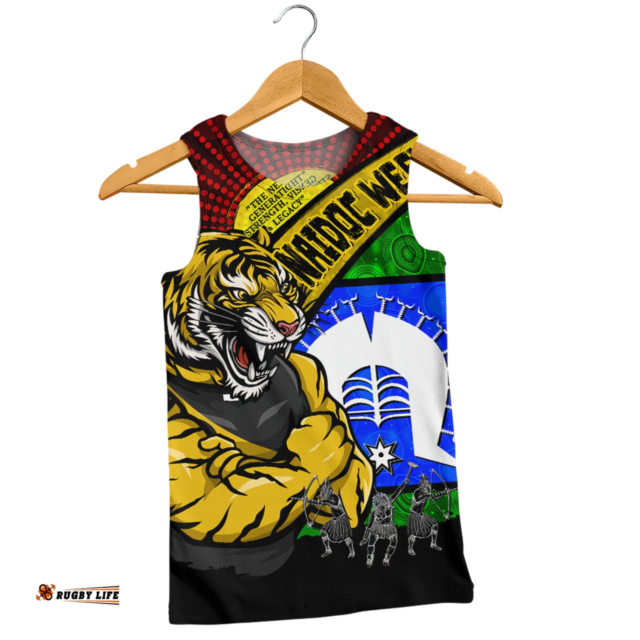 Amazing Aussie Richmond NAIDOC Week Pride Edition Men Tank Top
