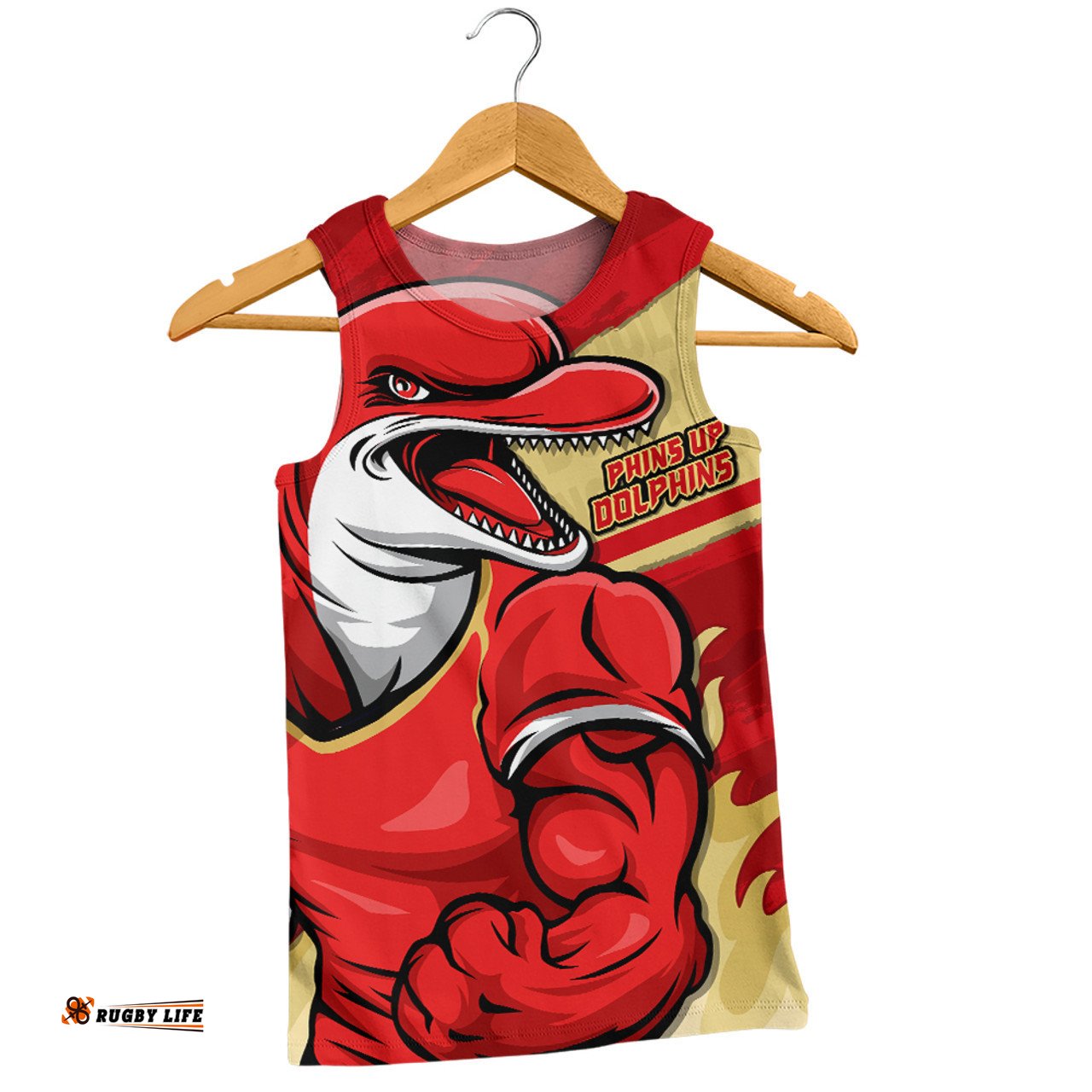 Amazing Aussie Redcliffe Dolphins Defend The Pride Men Tank Top