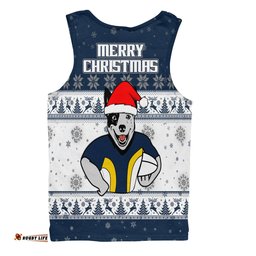 Amazing Aussie North Queensland Cowboys Christmas Custom Special Ugly Christmas Men Tank Top