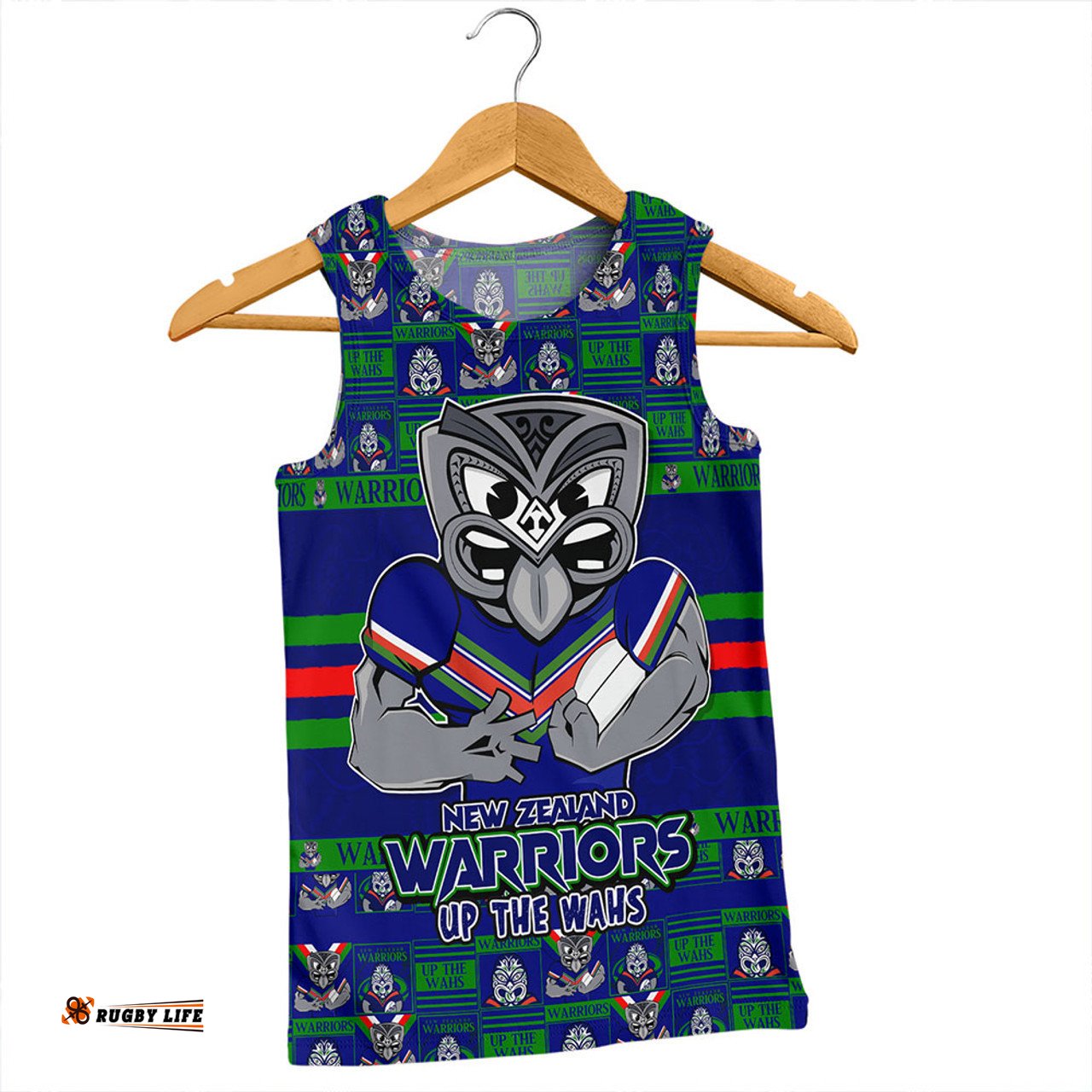 Amazing Aussie New Zealand Warriors Champion’s Pride Comic Style Men Tank Top