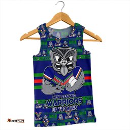 Amazing Aussie New Zealand Warriors Champion’s Pride Comic Style Men Tank Top