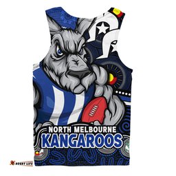Amazing Aussie North Melbourne NAIDOC Spirit Of Country Men Tank Top