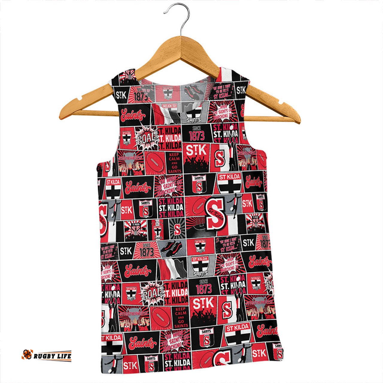 Amazing Aussie St Kilda Legacy Of The Pride Comic Style Men Tank Top