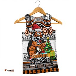 Amazing Aussie Wests Tigers Aussie Ugly Christmas For Die Hard Fan Supporters Men Tank Top