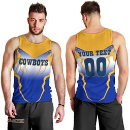 (Custom Personalised) Anmatjere Cowboys Football Club Men's Tank Top -