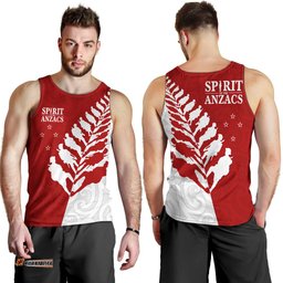 Australia Anzac Day Custom Men Tank Top - Spirit Of The Anzacs Tank Top