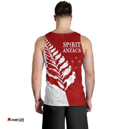 Australia Anzac Day Custom Men Tank Top - Spirit Of The Anzacs Tank Top