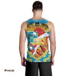 Gold Coast Titans Christmas Men Tank Top - Merry Titans Christmas Indigenous Men Tank Top