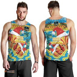 Gold Coast Titans Christmas Men Tank Top - Merry Titans Christmas Indigenous Men Tank Top