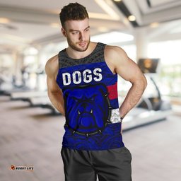 Western Men's Tank Top Dogs Unique Vibes