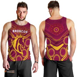 Broncos Indigenous Men Tank Top