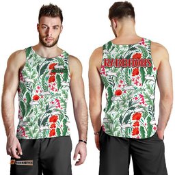 Rabbitohs Poppy Flowers Field Men Tank Top
