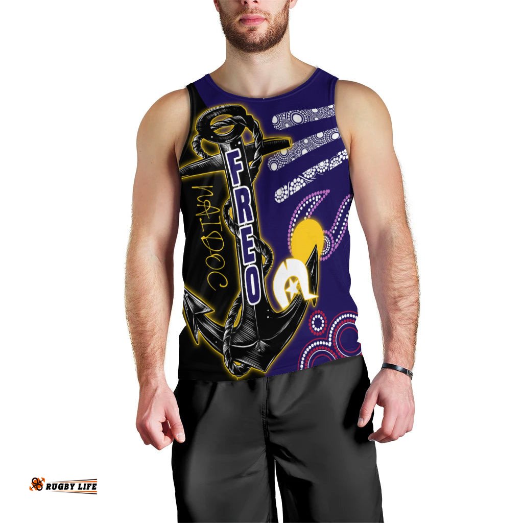 (Custom Personalised) Freo NAIDOC Week Men's Tank Top Aboriginal Special Style