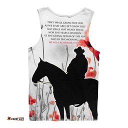 Australia Anzac Men Tank Top - Australian Light Horse