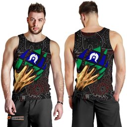 Australia Aboriginal Inspired Men Tank Top - Torres Strait Blood In Me