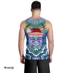 New Zealand Warriors Christmas Men Tank Top - Merry New Zealand Warriors Christmas Indigenous Men Tank Top