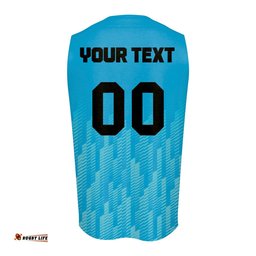 Cronulla-Sutherland Sharks Men's Oneck Tank Top Logo Sport Ombre - NRL