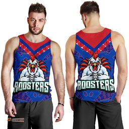Sydney Roosters Indigenous Anzac Men Tank Top Prairie Style