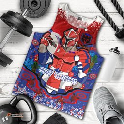 Newcastle Knights Christmas Men Tank Top - Merry Christmas Newcastle Knights Indigenous Men Tank Top