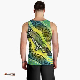 Men Tank Top - Aboriginal Platypus