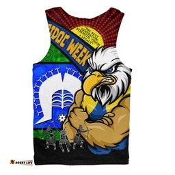Amazing Aussie West Coast Eagles NAIDOC Week Pride Edition Men Tank Top